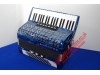Delicia 37 key 80 bass accordion finished in blue